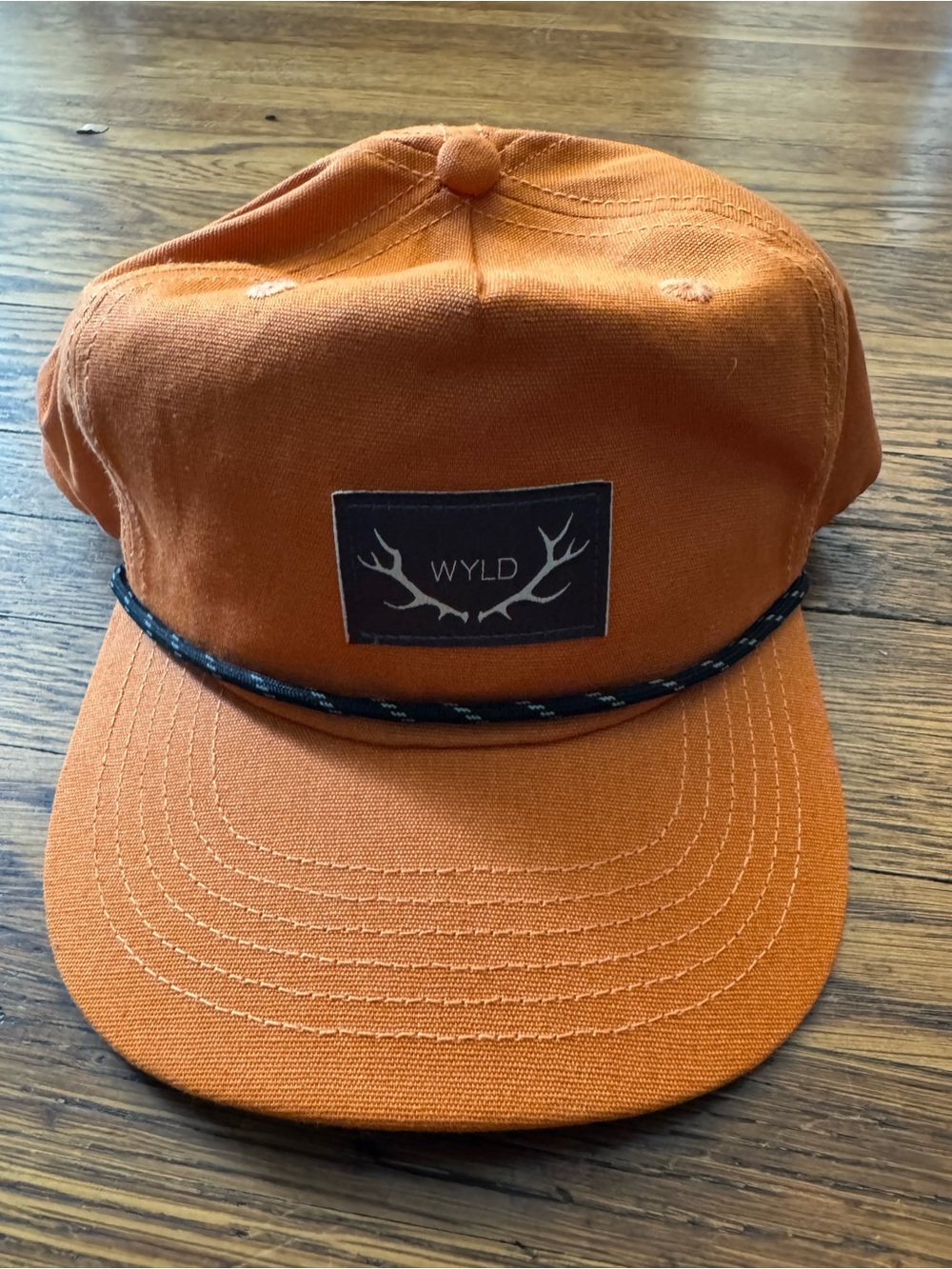Wyld Manufacturing Adult Flat Bill
Orange Hat Baseball Buck Wyld Manufacturing